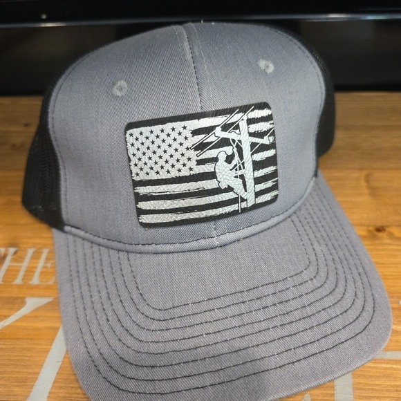 Port Authority Other - NEW "Lineman Flag" Port Authority Hat‎ (American Lineman)